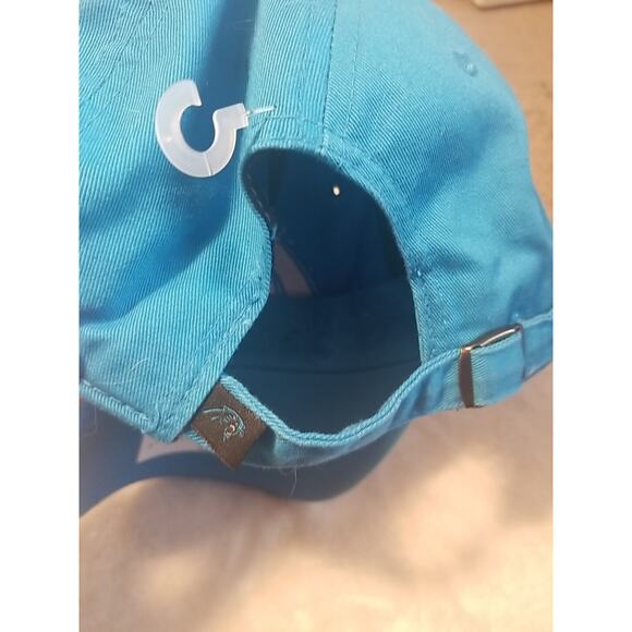 NWOT Carolina Panthers NFL Classic Cap Hat Football Panther Blue Buckle One Sz - Picture 4 of 4
